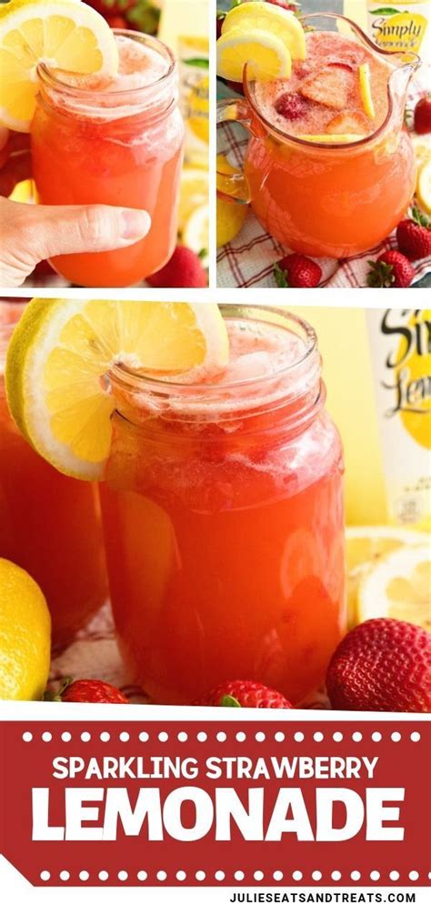 A refreshing quick and easy sparkling lemonade recipe perfect for hot summer days… | Lemonade ...