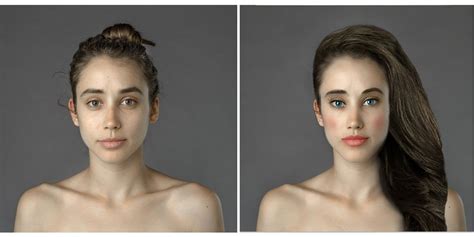 Woman Gets 25 Photoshop Makeovers To Fit Worldwide Ideals Of Beauty ...