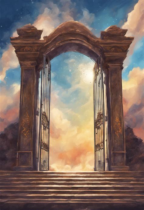 The Gate to Heaven Oil Painting III Art Print – Keep Calm Collection