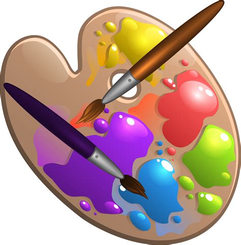 Cartoon Paint Brush Png - PNG Image Collection