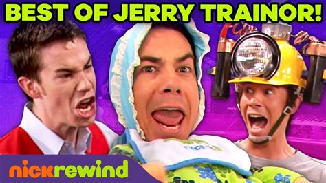 Jerry Trainor's Craziest Moments as Spencer Shay & Crazy Steve 🔥 | NickRewind - YouTube