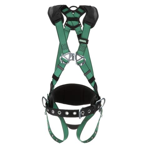 MSA V-FORM Positioning Safety Harness w/ Quick Connect Buckles