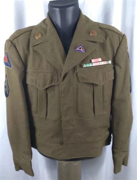 WONDERFUL WORLD WAR II SHAEF, 7th Army Ike Jacket WWII Uniform WW2 ...