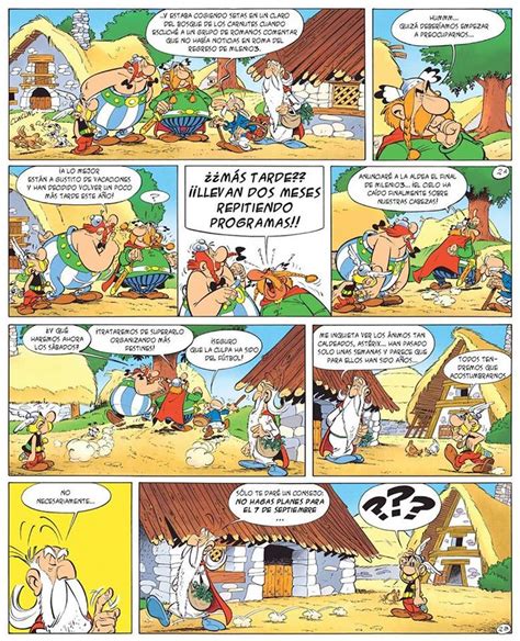 Resultado de imagem para asterix e obelix tirinhas | Asterix y obelix ...
