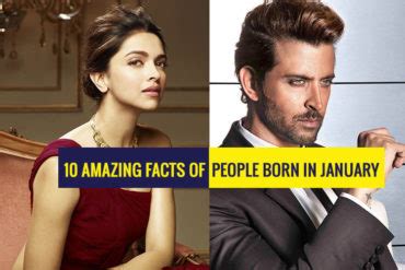 10 Amazing Facts Of People Born In January - Revive Zone