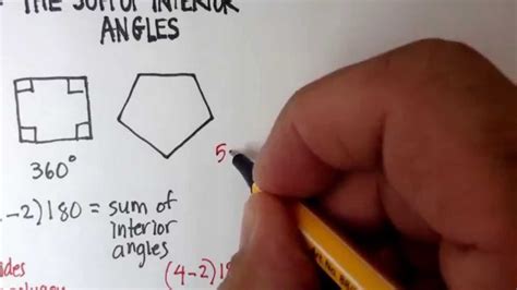 Polygons: The Sum of Interior Angles - YouTube