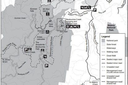 Conondale National Park - 4WD, Camping & Map, Qld