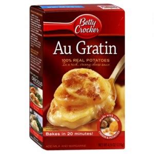 Free Betty Crocker Au Gratin Potatoes (Box Tops Members)