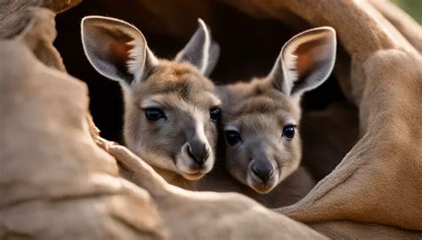 What is the function of a kangaroo's pouch?