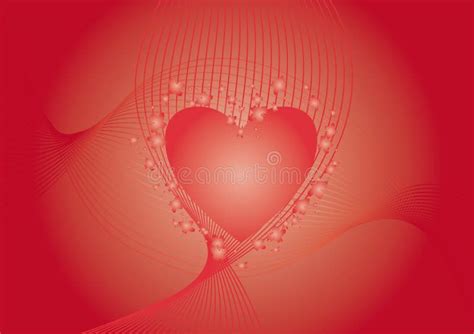 Red heart stock vector. Illustration of sweet, vector - 7695961