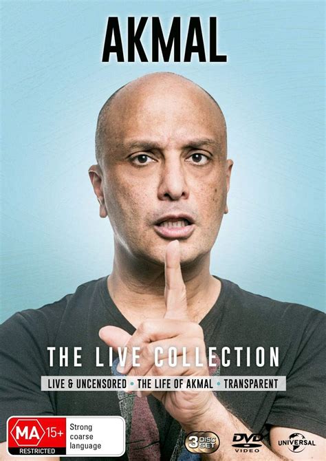 Akmal: The Live Collection (DVD) : Akmal Saleh, Jim Hare: Amazon.com.au ...