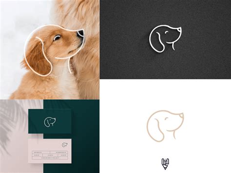 Dog Logo Design by chartstudio on Dribbble