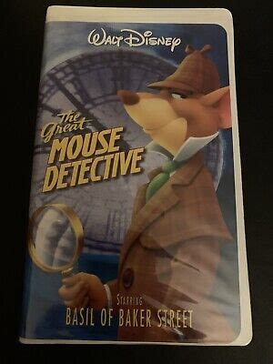 The Adventures of the Great Mouse Detective (VHS, 1999) 786936106008 | eBay