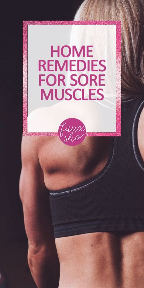 Home Remedies For Sore Muscles | Remedy for sore muscles, Sore muscles, Remedies