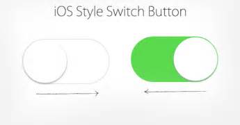 iOS Style Switch Button using CSS3 and Jquery.
