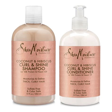 Curly Hair Shea Moisture Shampoo And Conditioner - Curly Hair Style