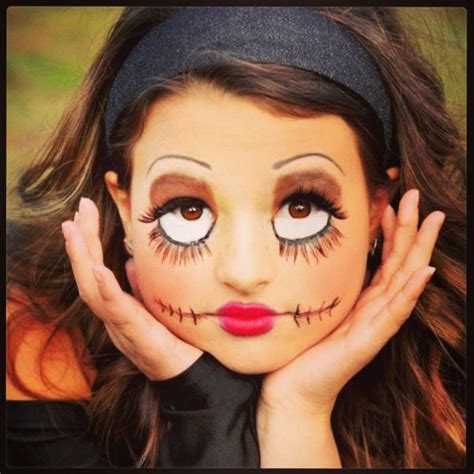 Creepy Doll Halloween #creepydoll | Creepy doll halloween, Halloween costumes makeup, Halloween ...