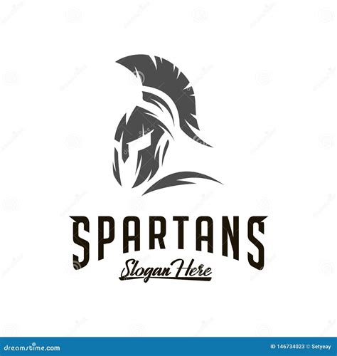 Spartan Logo Vector, Sparta Logo Vector, Spartan Helmet Logo Template ...