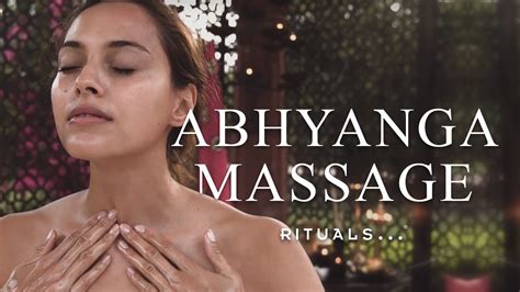 Abhyanga Massage — How To — Tips from Rituals - YouTube