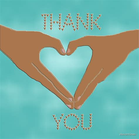 "Thank you - with love" by eleventimes | Redbubble
