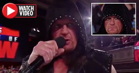 WWE fans claim The Undertaker's appearance on Raw 25 points to his ...