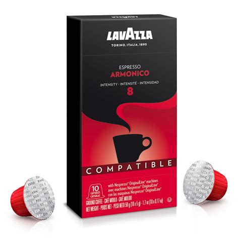 Lavazza Armonico Nespresso Coffee Capsules, 10 Count - Walmart.com - Walmart.com