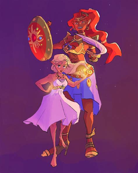 [BoTW] some fan art inspired by the new hyrule warriors game! So excited for November : r/zelda