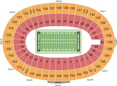 Cotton Bowl Stadium Seating Chart | CloseSeats.com