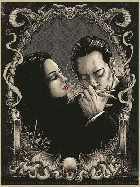 Morticia & Gomez 💘 | Addams family, Gomez and morticia, Dark art