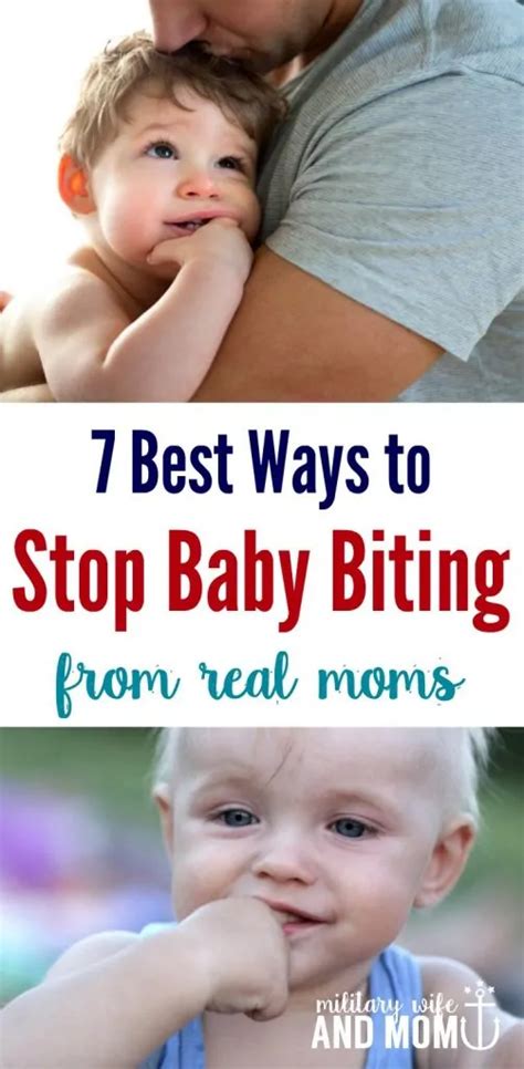 How to Get a Baby to Stop Biting - The Military Wife and Mom