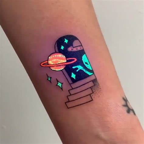 UV tattoo artist is brings light to her clients’ body ink