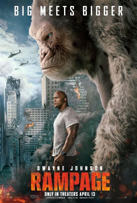 New Rampage poster revealed - THE HORROR ENTERTAINMENT MAGAZINE