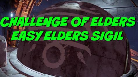 Easy Elders Sigil Challenge of Elders Destiny - YouTube