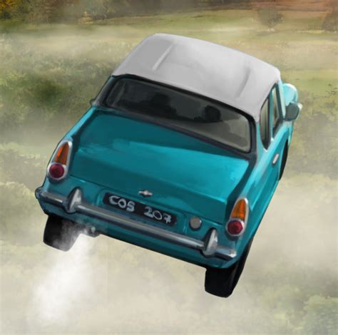 Flying Ford Anglia - Harry Potter Wiki