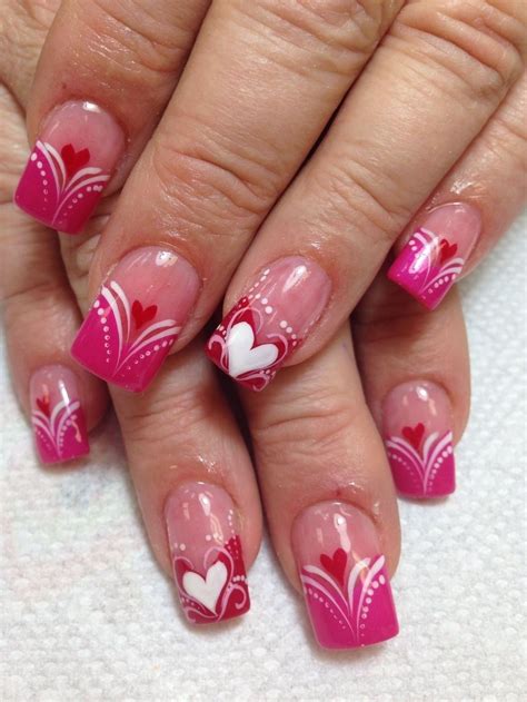 French Tip Nail Designs For Valentine's Day / Valentine's day is the ...