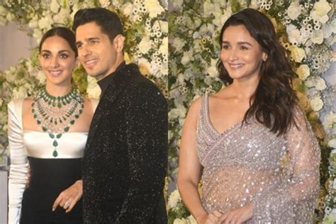 Kiara Advani, Sidharth Malhotra Reception: Alia Bhatt Makes Starry Entry, Ranbir Kapoor Skips ...