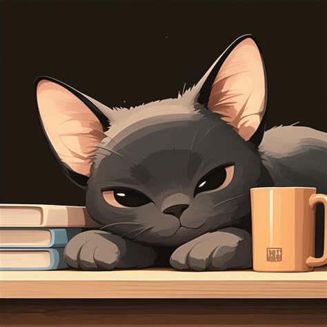 Premium Vector | Burmese Cat Sitting on a Bookshelf