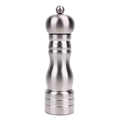 Stainless Steel Manual Pepper Grinder Pepper Mill Condiment Kitchen Grinder Pepper Grinder Spice ...