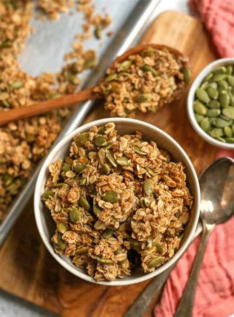 Pumpkin Seed Granola - Real Food with Jessica