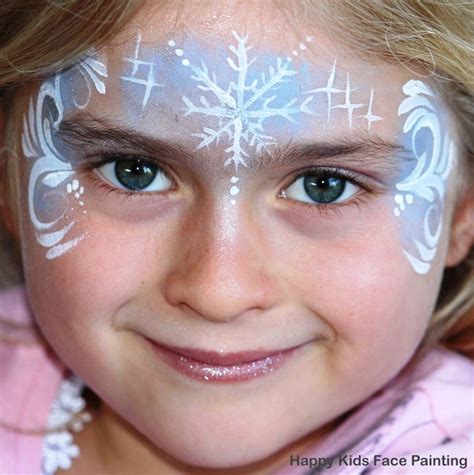 snowflake | Professional FACE PAINTING, BALLOON TWISTING in Auckland | Christmas face painting ...