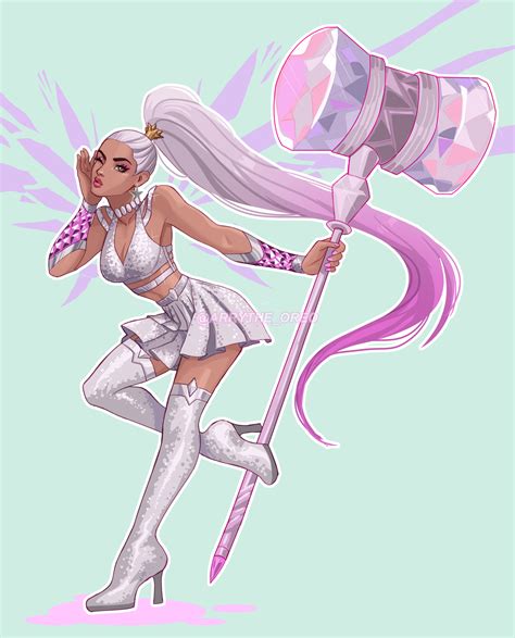 ArtStation - Ariana Grande Fortnite Skin Fan art