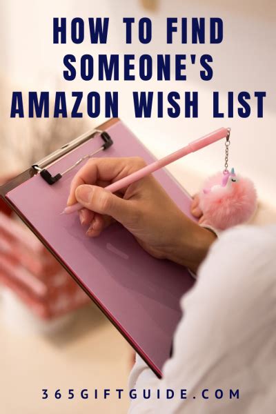 How to Find Someone’s Wish List on Amazon | 365 Gift Guide