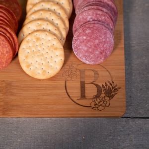 Charcuterie Board Monogram - Etsy