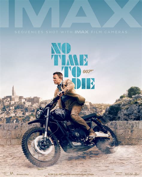 No Time To Die's IMAX Poster Showcases James Bond's Bike Skills - GameSpot