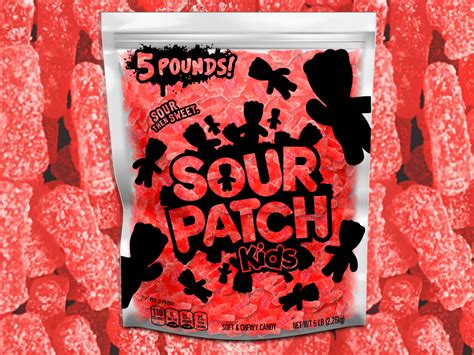 You Can Buy Five-Pound Bags of Red Sour Patch Kids | Sour patch, Sour ...