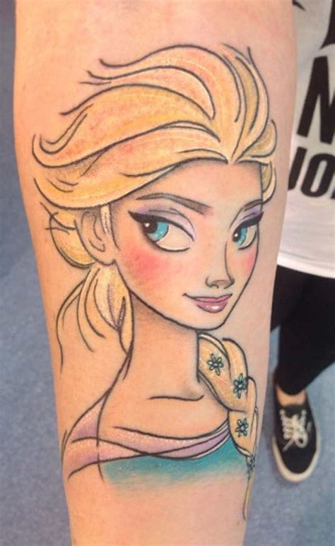 Elsa Tattoo Design - Design Talk