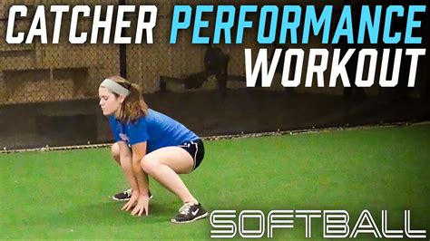 Softball Strong Catcher Strength Performance workout - YouTube