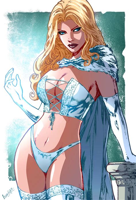 Emma Frost colored by watarusan on deviantART | Emma frost, Comics ...