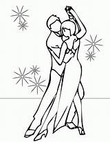 Dancing Coloring Page  Home sketch template