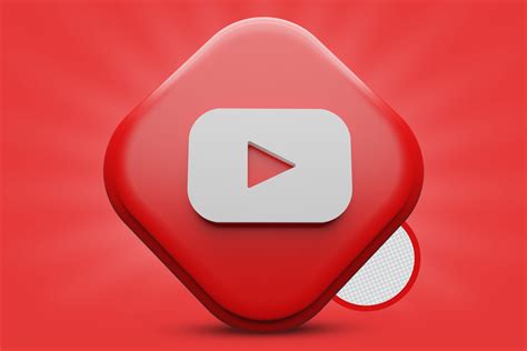 YouTube Icon 3D Render Premium PSD Logo Graphic by Emamul Hossen ...